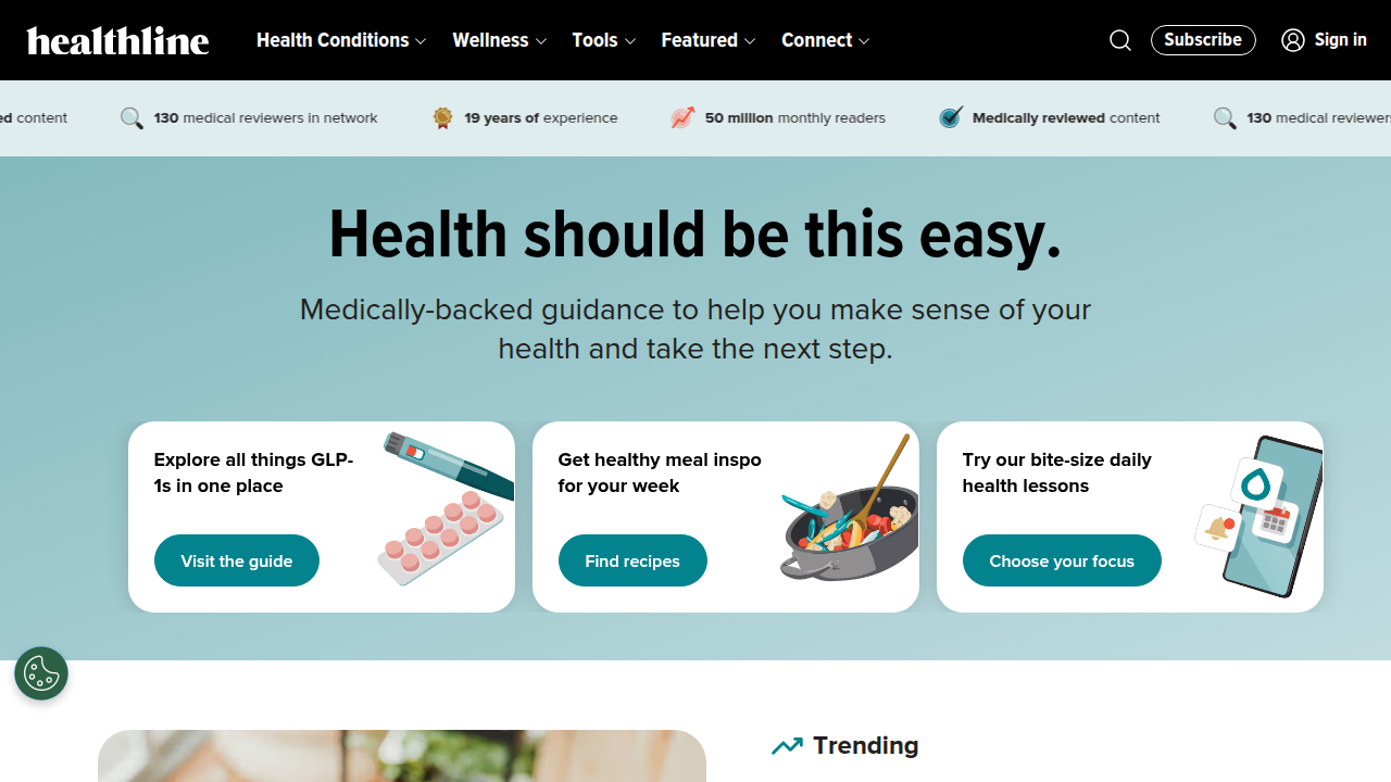 Screenshot of Healthline.com, providing insights on isochronic tones and sleep benefits.