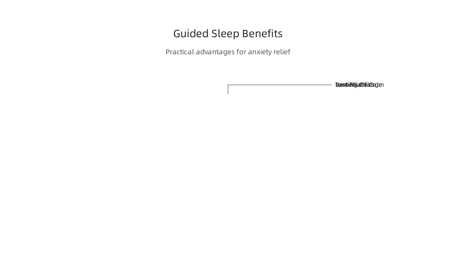 Summary of the practical advantages gained from consistent guided sleep meditation practice.
