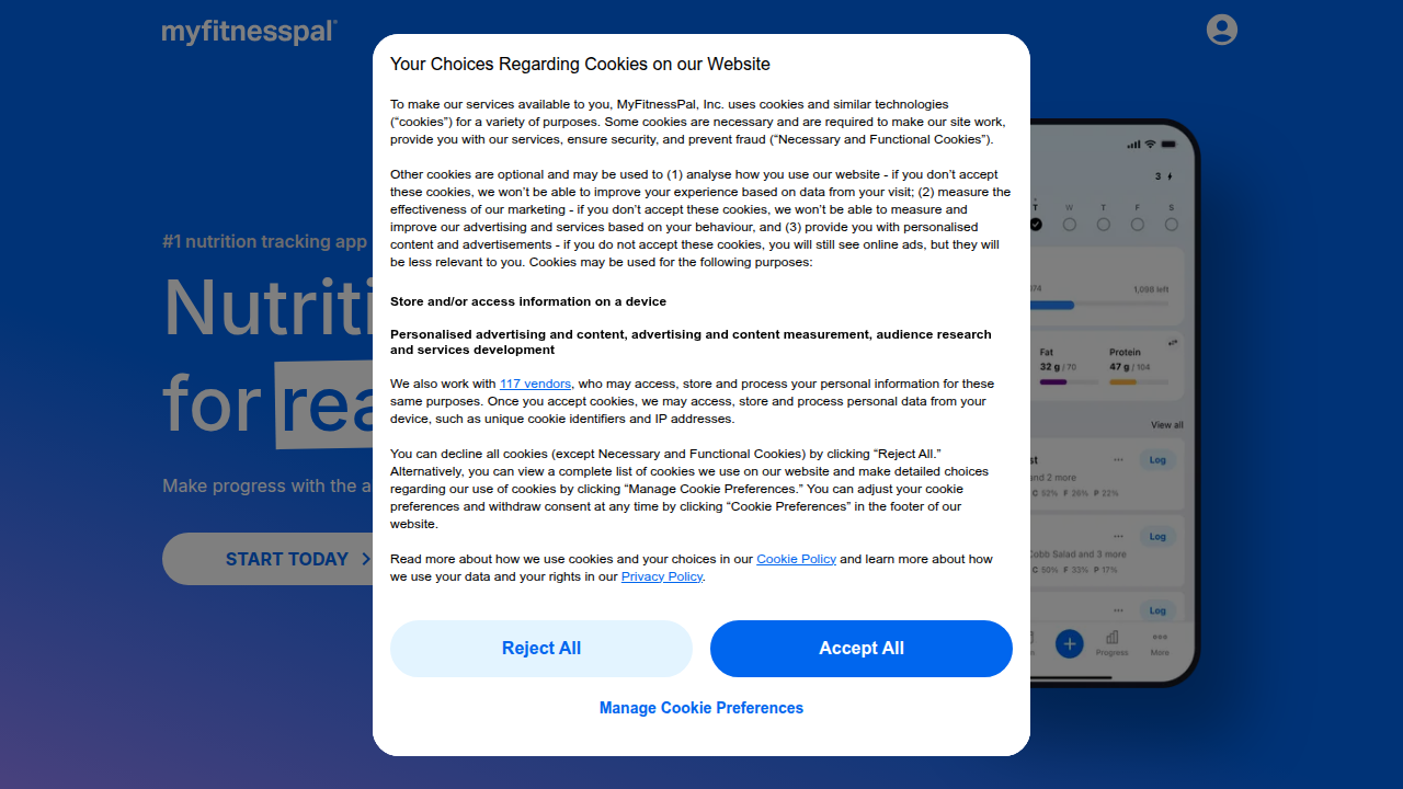 Track calories, log meals, and monitor macronutrients with the free version of MyFitnessPal to support nutrition goals.