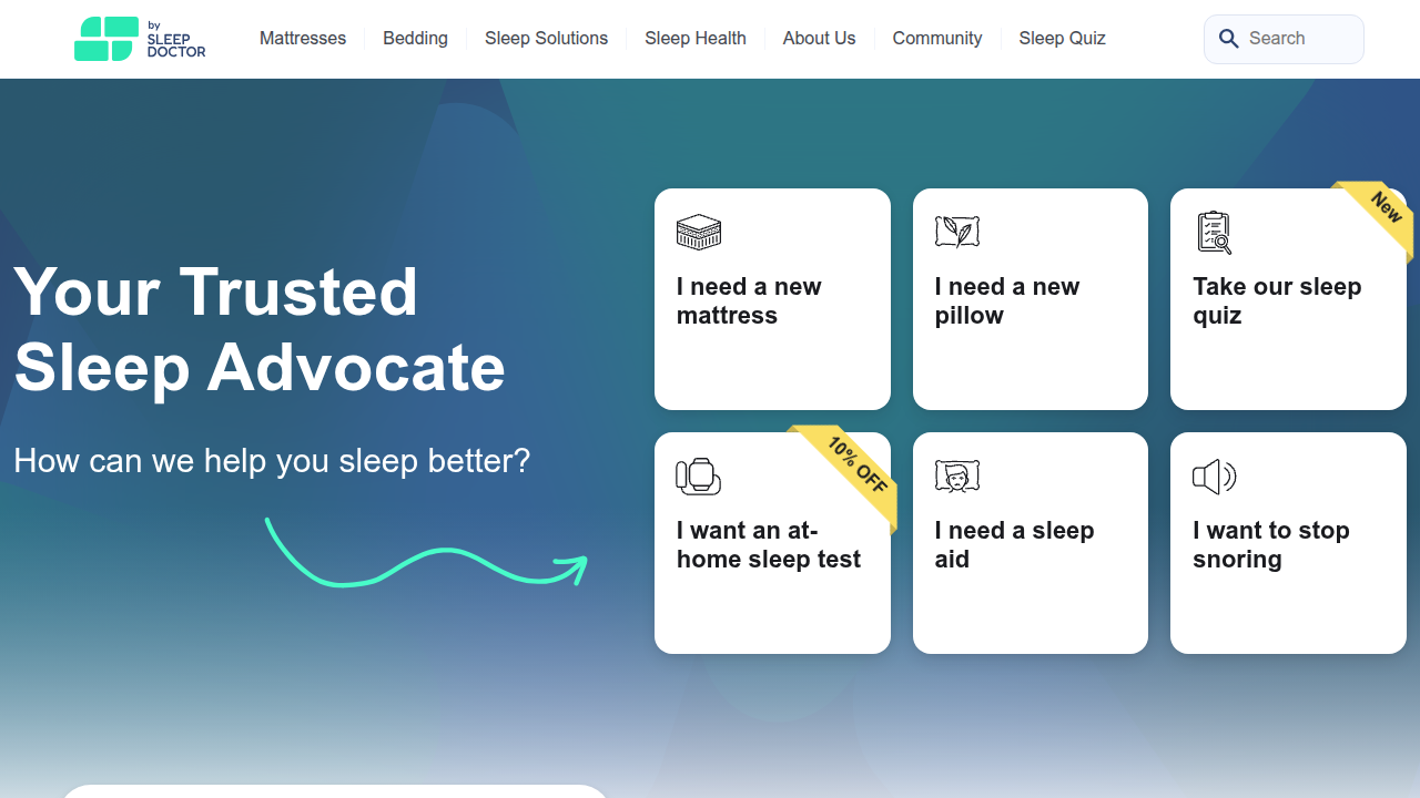 The Sleep Foundation website, a trusted resource for information on sleep health and hygiene.