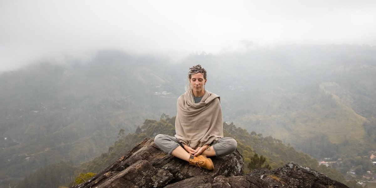 A person demonstrating a sense of calm and relaxation, embodying the desired outcome of using magnesium for sleep and anxiety.