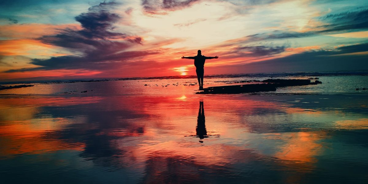 A person finding a moment of calm amidst the demands of a busy day.