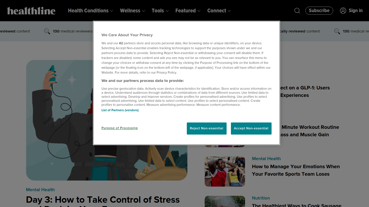 Healthline's website, a well-known resource for health and wellness information, including sound therapies.
